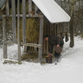 Po ranom love trocha prace