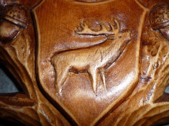 detail erbu na podlozke