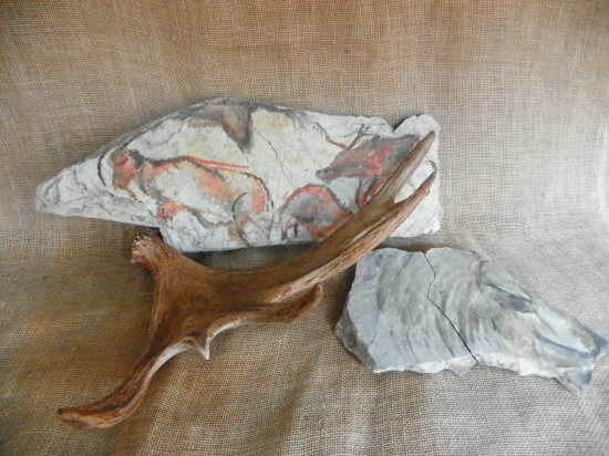 vzpomínky na budoucnost-kresba na kámen