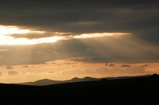 večerní panorama-Buchlov