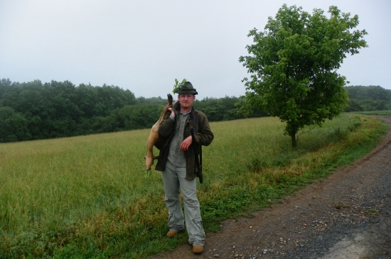 Věroslav s úlovkem  jak ho znám
