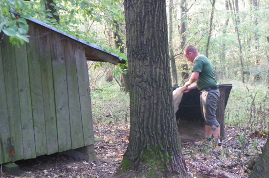 z věroslavem zásobujeme zásypy