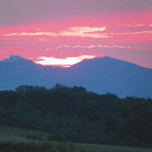 letní večer u nás