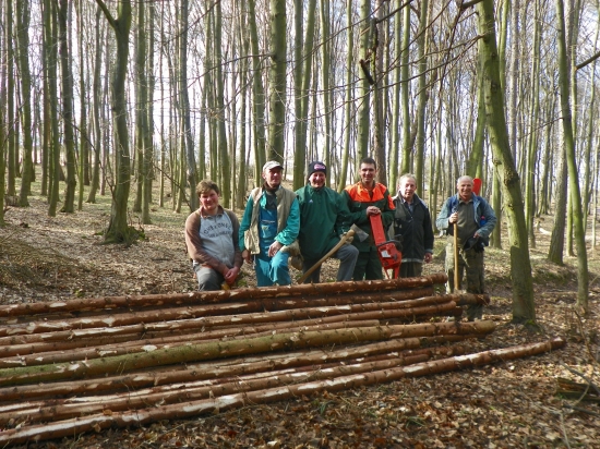 chystáme  materiál na posedy