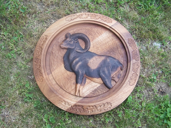 deska na kulatý stolík