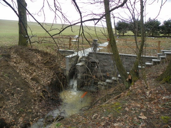 vodní zdroj u naší myslivecké chaty-