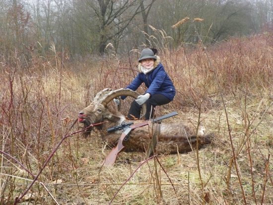 vnímala  tento   lov po svém-s úplným klidem a přehledem