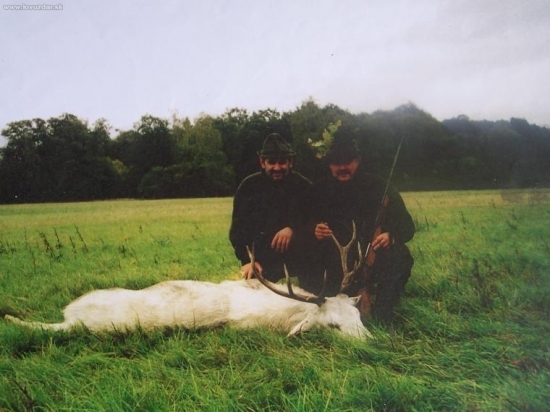 s kamarádem na lovu