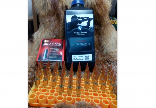 300 WSM - Hornady A-Max 208gr