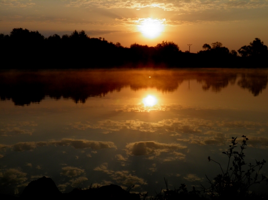 Východ slnka...