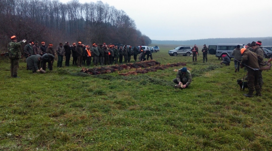 Spoločná polovačka 12.12.2015