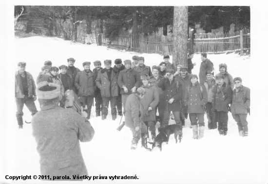 Chlapi z PZ Čertovica Brezno,pri kamerovaní