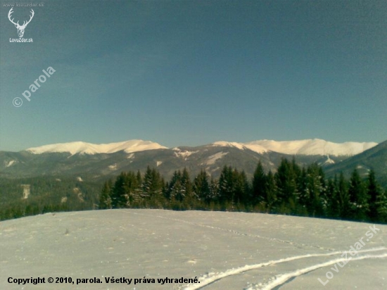 Pohľad na Nízke Tatry