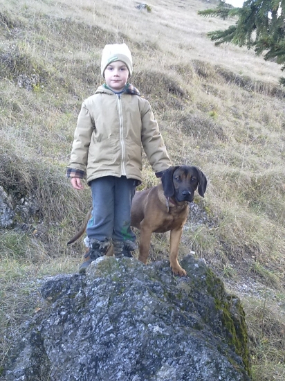 kamaráti na skale...