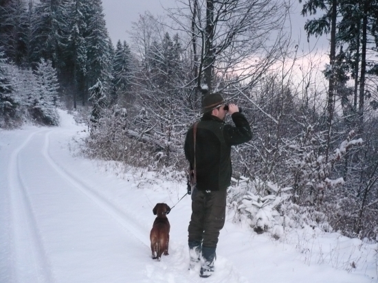 Ja a Dasty na kontrole v revíri