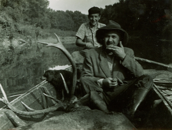 S jeleňom na palube...