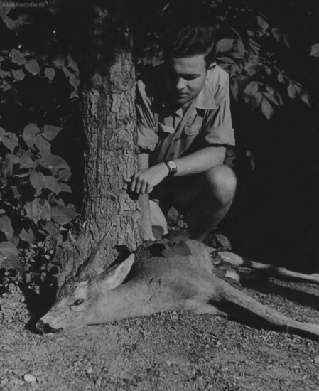 Hmatatelná spokojnosť z úspešného rána...(otec archív)