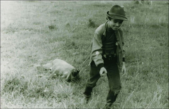 Kondičný tréning mladého poľovníka..../brat/