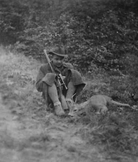 Očarený trofejou.../otec/