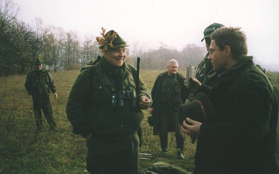 Na zdravie úspešnému strelcovi... /otec/