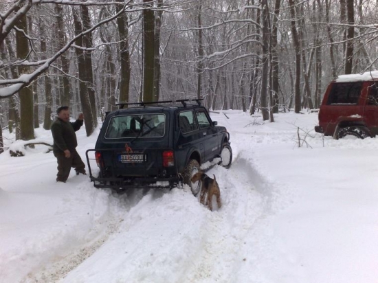 Nive sa to podarilo, nas musel ťahať traktor