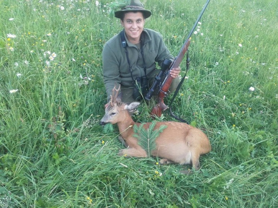 Raritný srnec
