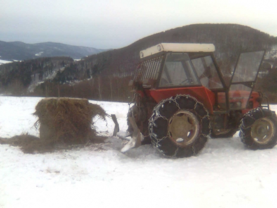 Dnešné prikrmovanie senažou