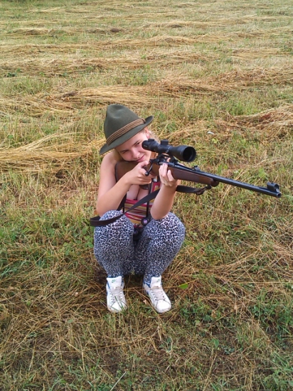Nová nádejna polovníčka :-)