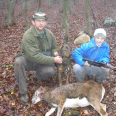 Muflonka s pomocníkmi