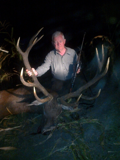 zlaty jelen uloveny na 60 narodeniny