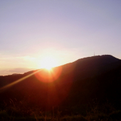 Sitno pri zapade slnka