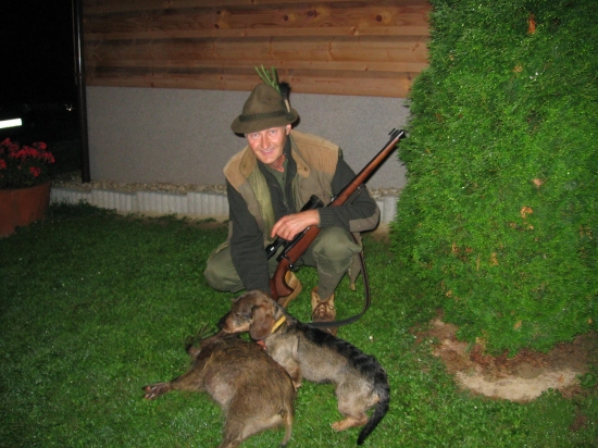 s Argom po úspešnom love