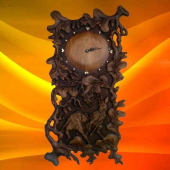 Nástenné hodiny Súboj srncov