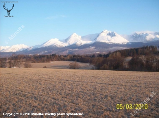 Tatranské marcove ráno