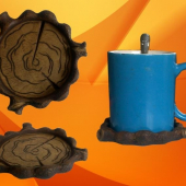 Podtácka na poháre. Toto tu je moja prvučičká práca