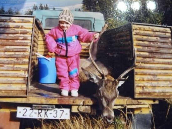 já jakožto už malý mysliveček :)
