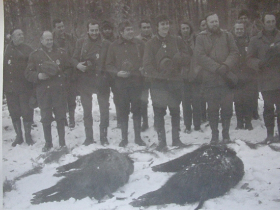 Po spoločnej polovačke na diviačiu...