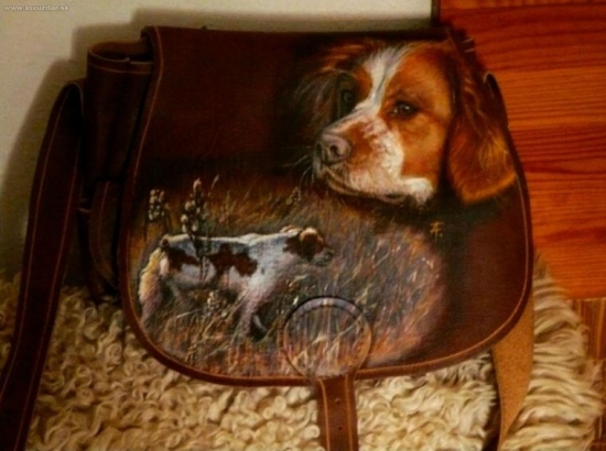 Bretoňáčka - Culinka. Akryl na koži.