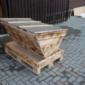 samospádový násypec na jadro