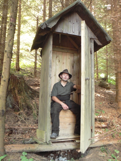 hájnikove vybočenie z lesného chodníka!