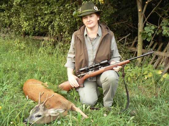 srnec II.VT-nadšenie z úlovku