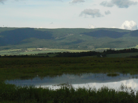pohľad na krajinu..