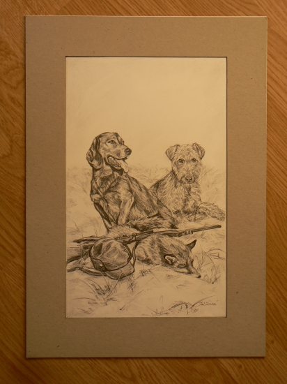 pri úlovokU  lišiaka