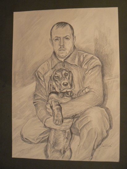 verní priatelia-ceruza