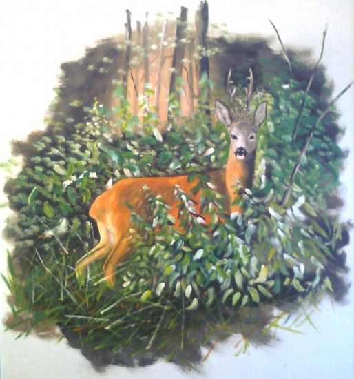 Maľba na stenu 1,5x1,5m