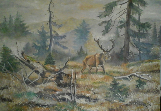 Jesenné ráno v Karpatoch