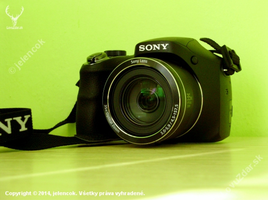 Môj nový Sony DSC H300B