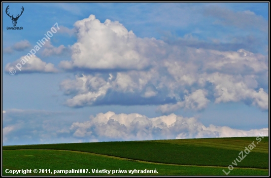 mraky nad lucerkou ...