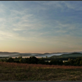 podvečerný opar ...