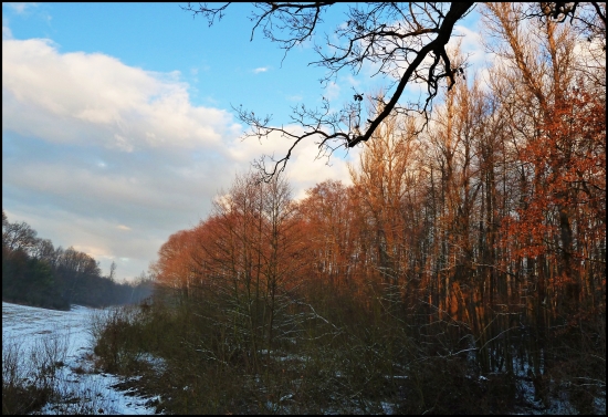v žiari podvečerného slnka ...